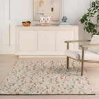 Dash & Albert Ashmore Multi Hand Micro Hooked Wool Rug, 8.5 X 11.5 Feet, Multicolored Geometric Pattern