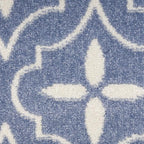 Nourison Home Nourison Essentials Blue Ivory 8' x 10' Area Rug - Easy Clean, Non Shedding, Bed Room, Living Room, Dining Room, Kitchen (8' x 10')