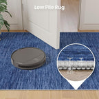 Valenrug Washable Rugs 6x9 - Non Slip 6x9 Area Rugs for Living Room, Stain Resistant Area Rugs for Bedroom, Foldable Machine Washable Area Rug(6'x9', Navy)