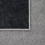 Paco Home Solid Area Rug in Anthracite Modern Plain Design, Size: 2'8" x 4'11"