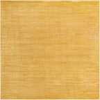 Unique Loom Finsbury Collection Area Rug - Kate (7' 10" Square, Yellow)