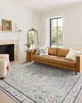 Loloi Rifle Paper Co. Maison Collection MAO-05 Wisteria Cream 2'-0" x 5'-0", .19" Pile Height, Accent Rug