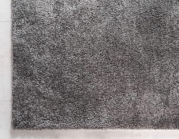 Unique Loom Solo Collection Area Rug - Calabasas (5' 3" x 7' 7" Rectangle, Gray)