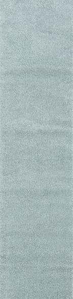 JONATHAN Y Haze Solid Low-Pile Aqua Blue Runner Rug 2x8, Coastal,Bohemian,Minimalist,Classic, Easy-Cleaning for Living Room,Bedroom,Kitchen,Pet Friendly,Non-Shedding (SEU100S-28)