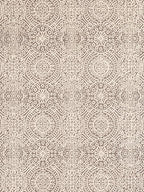 Dash & Albert Temple Taupe Hand Micro Hooked Wool Rug, 6 X 9 Feet, Tan Geometric Pattern