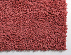 Unique Loom Davos Shag Collection Area Rug - Solid (9' 10" x 13' Rectangle, Poppy)