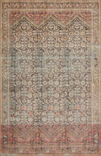 Loloi Loren Collection LQ-17 Charcoal/Multi 8'-4" x 11'-6" Area Rug
