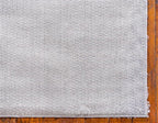 Unique Loom Davos Shag Collection Area Rug - Solid (3' 3" Square, Linen)