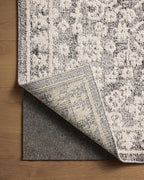 Loloi Magnolia Home by Joanna Gaines Gigi Collection GIG-01 Grey/Ivory 9'-2" x 13' Area Rug