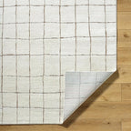 Livabliss x Our PNW Home Cascade Minimalist Area Rug, 12' x 15', Ivory