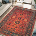 Keen Home Design 3x5 Rug - Machine Washable Entry Rug with Non-Slip Backing, Ideal for Enteryway, Kitchen, Bathroom, Laundry Room - Vintage, Easy Clean, Durable, Low Pile Rug - (3' x 5')