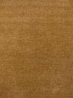 Hand Knotted Loom Wool ECO-Friendly Area Rugs - 10'x10', Octagon, Gold Color, Solid Plain Design, High Pile Thick Handmade Anti Skid Area Rugs for Living Room, Bed Room (L00111)