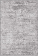 LUMI 8x10 Washable Neutral Area Rug, Ultra-Soft, Non-Slip, Low-Profile Grey Carpet with Enhanced Anti-Slip Backing for Living Room, Bedroom, Indoor Spaces, and Home Décor