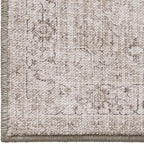 LUMI Washable 5x8 Area Rug for Living Room, Ultra Soft Vintage Rug with TPE Non Slip Backing, Stain Resistant, Low Profile Carpet High Traffic for Bedroom, Dining Room
