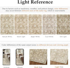 HUGEAR 3x5 Machine Washable Rugs Beige Hallway Area Rug Indoor Accent Rug Floral Low Pile Carpet Soft Throw Rug Bedroom Living Room Office Dining Room Kitchen Laundry Room Non Slip
