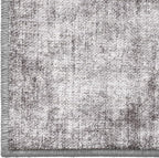LUMI 8x10 Washable Neutral Area Rug, Ultra-Soft, Non-Slip, Low-Profile Grey Carpet with Enhanced Anti-Slip Backing for Living Room, Bedroom, Indoor Spaces, and Home Décor