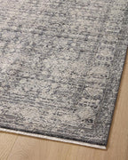 Loloi Amber Lewis Alie Collection ALE-03 Charcoal/Dove 9'-6'' x 13'-1'', .13'' Pile Height, Area Rug