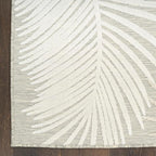 Nourison Home Suncoast Grey 4' x 6' Area Rug - Easy Clean, Non Shedding, Bed Room, Living Room, Dining Room, Kitchen (4' x 6')