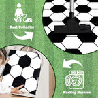 Soft Soccer Rugs for Bedroom, Machine Washable, Cute Bedside Boys Area Rug for Kids Toddlers Teens, Soccer Lovers Home Decor Indoor Carpet for Living Room, Dorms, Nursery, 3x4 FT