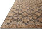 Loloi Chris Loves Julia Judy Collection JUD-05 Natural/Graphite 2'-3" x 3'-9" Accent Rug