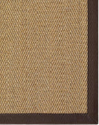 DEXI Hallway Runner Rug 2x7 Jute, Woven Braided Sisal Runner Non Slip, Entryway Farmhouse Runner Carpet for Indoor Luandry Hall Backdoor Bedroom, Natural/Brown