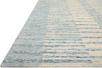 Loloi Chris Loves Julia Chris Collection CHR-01 Ivory/Denim 2'-0'' x 5'-0'', .50" Pile Height, Accent Rug