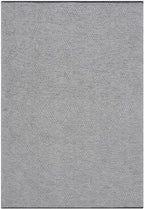 LUXE WEAVERS Modern Farmhouse Gray 6x9 Washable Area Rug, Anti-Slip Diamond Pattern Carpet