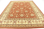 Unique Loom Voyage Collection Traditional Oriental Classic Intricate Design Area Rug (8' 0 x 10' 0 Rectangular, Terracotta/Ivory)