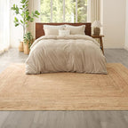 Bedsure 3x5 Printed Jute Rug for Living Room, Machine Washable Rugs, Jute-Look Rug, Non-Slip Backing, Non-Shedding