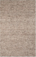 Rugsotic Carpets Hand Tufted Wool ECO-Friendly Area Rugs - 8'x10', Rectangle Shape, Beige & Brown, Solid Plain Design, High Pile Thick Handmade Area Rugs for Living Room, Bed Room (KWC111)