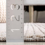 Well Woven Harlow Collection Briar Beige - Modern Tribal Minimalist Geometric 5x7 Area Rug - Ideal for Living Room, Dining Room & Bedroom - Durable, Stain Resistant & Easy to Clean