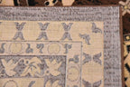 Unique Loom Taftan Collection Border Geometric Tribal Inspired Design Area Rug (7' 0 x 10' 0 Rectangular, Brown/ Tan)