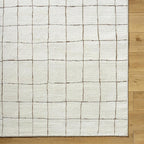 Livabliss x Our PNW Home Cascade Minimalist Area Rug, 2'7" x 10', Ivory