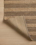 Loloi Chris Loves Julia Judy Collection JUD-06 Natural/Chocolate 9'-3" x 13' Area Rug