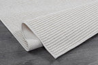 Beverly Rug Micro Loop Area Rug White 5x7 Modern Luxury Soft Trellis Geometric Durable Indoor Area Rugs for Living Dining Room Office Stain Resistant Non Shedding Casual Indoor Carpet White 5 x 7