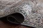 Loloi Layla Collection LAY-06 Taupe/Stone 5'-0" x 7'-6" .13" Thick Area Rug, Soft, Durable, Vintage Inspired, Distressed, Low Pile, Non-Shedding, Easy Clean, Printed, Living Room Rug