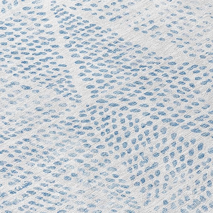 Addison Rugs Chantille ACN591 Denim 5' x 7'6" Indoor Outdoor Area Rug, Easy Clean, Machine Washable, Non Shedding, Bedroom, Living Room, Dining Room, Kitchen, Patio Rug