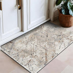 Rugshop Drifted Marble Abstract Area Rug Modern Indoor Rug for Entryway, Doormat, or Kitchen Easy to Clean, Durable, Kid & Pet Friendly Gray, Ivory, Neutral Tones 2' x 3'