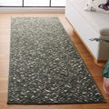 SAFAVIEH Adirondack Collection Runner Rug - 2'6" x 8', Green & Ivory, Geometric Design, Ideal for High Traffic Areas in Entryway, Kitchen & Bathroom (ADR104Y-28)