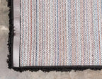 Unique Loom Solid Shag Collection Area Rug (4' 1" x 6' 1" Rectangle, Jet Black)