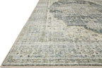 Loloi Skye Collection SKY-12 Charcoal/Dove 8'-0" x 8'-0" Round Area Rug