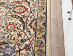 Unique Loom Espahan Collection Area Rug - Cape Cod (4' 1" x 6' 1" Rectangle, Cream/ Black)