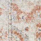 Nourison Home Astra Machine Washable Gold Multicolor 5'3" x 7' Area Rug - Easy Clean, Non Shedding, Bed Room, Living Room, Dining Room, Kitchen (5' x 7')