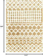 Livabliss Hapsburg Moroccan Shag Area Rug,9'3" x 12',Camel