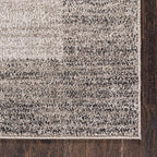 Rugs.com Angelica Collection Rug – 4' x 6' Light Gray Medium Rug Perfect for Entryways, Kitchens, Breakfast Nooks, Accent Pieces
