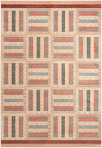 Nourison Home Nordic Multicolor 5' x 7' Area Rug - Easy Clean, Non Shedding, Bed Room, Living Room, Dining Room, Kitchen (5' x 7')