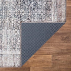 Bloom Rugs Washable Non-Slip 8' x 10' Rug - Tan/Blue/Green Traditional Area Rug for Living Room, Bedroom, Dining Room, and Kitchen - Exact Size: 8' x 10'