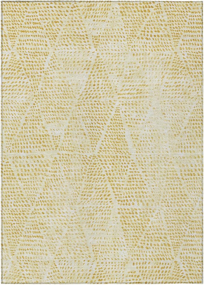 Addison Rugs Chantille ACN591 Wheat 2'6" x 3'10" Indoor Outdoor Area Rug, Easy Clean, Machine Washable, Non Shedding, Bedroom, Living Room, Dining Room, Kitchen, Patio Rug