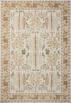 Loloi Rifle Paper Co. Canopy Collection CNP-01 Cream 5'-0" x 7'-6" Area Rug