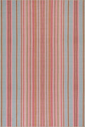 Dash & Albert Jamaica Stripe Multi Machine Washable Rug, 3 X 5 Feet, Blue/White Stripe Pattern